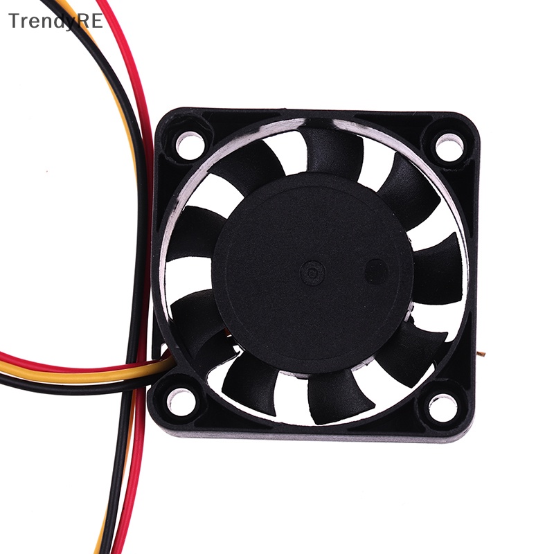 1 Chiếc Quạt Tản Nhiệt Mini 3 Chấu 4010 40MM 40 * 40 * 10 12V 0.8W 0.06A