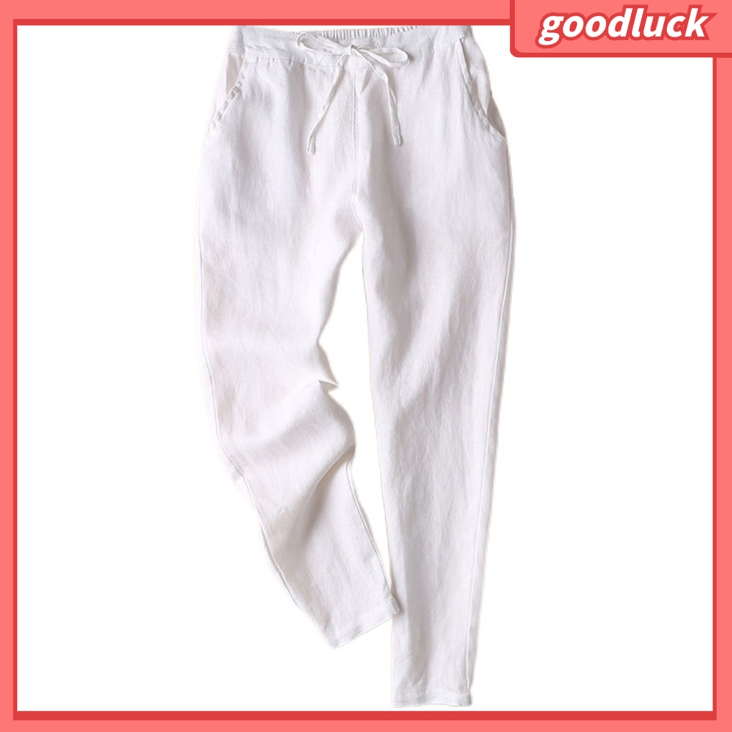 Quần Harem Dây Rút Dài Dáng Rộng Thoải Mái Dễ Phối Đồ Mặc Hàng Ngày Cho Nữ