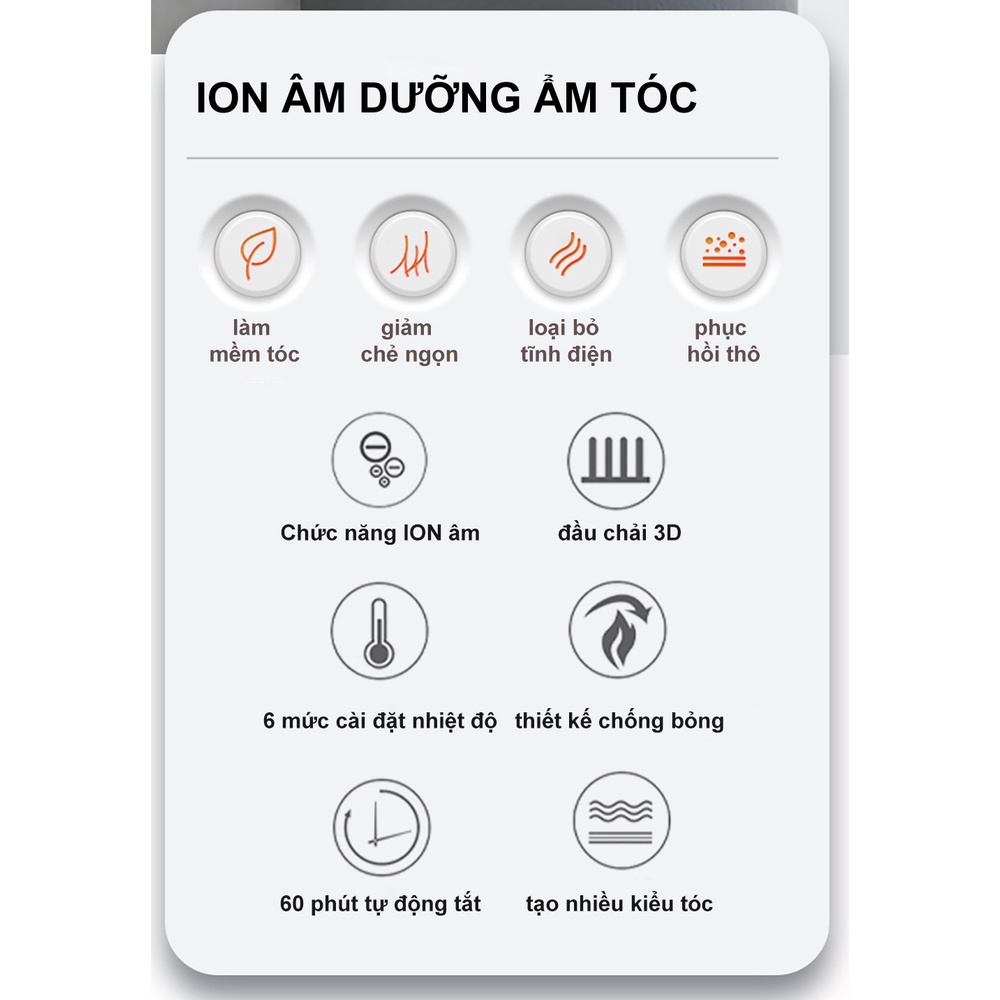 Lược điện chải thẳng tóc cao cấp Xiaomi Bomidi HB1, 6 mức nhiệt và ion âm bảo vệ tóc - Shop  MI Ecosystem Authorized