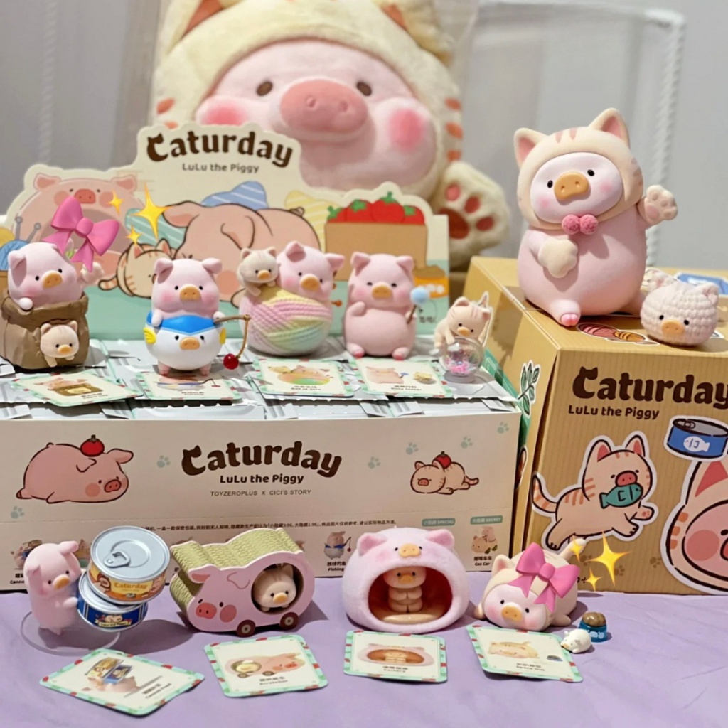 Đồ trang trí Đồ Chơi Nhân Vật Lulu The Pigurday Series Thứ Bảy Lulu Classic Thứ Bảy 3