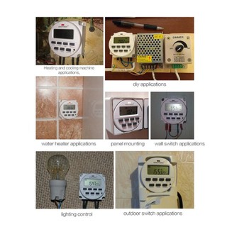 SINOTIMER TM618N-2 220V Programmable Timer Switch with Countdown Time Function