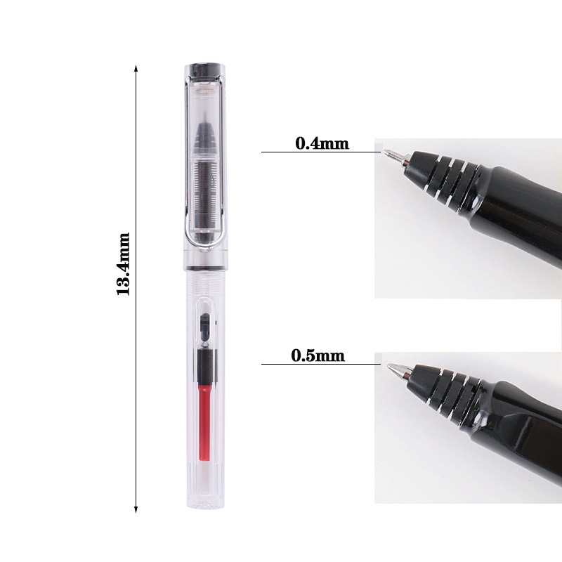 Trong Suốt Bút Mực gel Ngòi 0.38 / 0.5mm