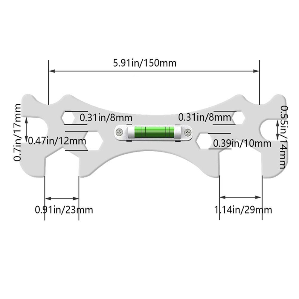 Cờ Lê Đo Khoảng Cách Đặc Biệt Đa Chức Năng Hình Lục Giác