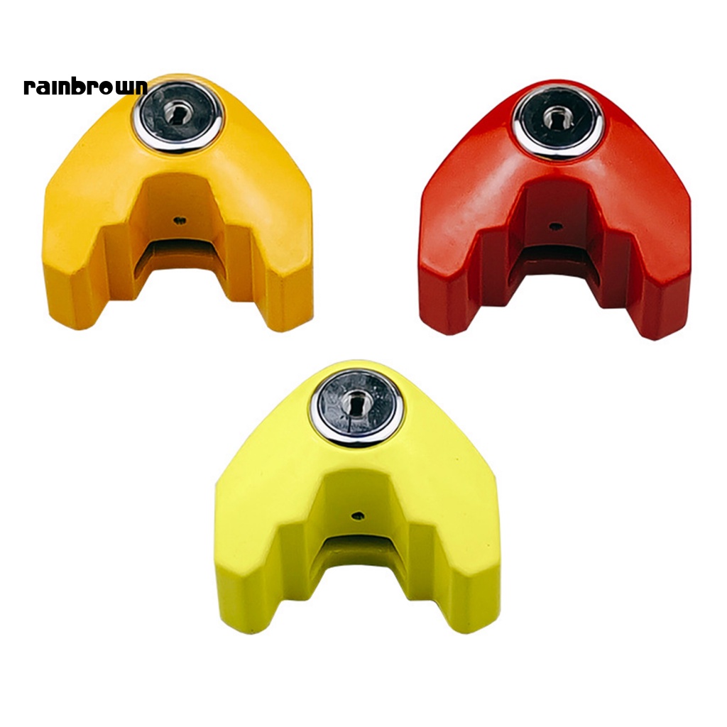 Khóa Đĩa Phanh Xe Đạp Bằng Hợp Kim Kẽm Chống Mòn Chống Trộm Màu Sắc Đơn Giản