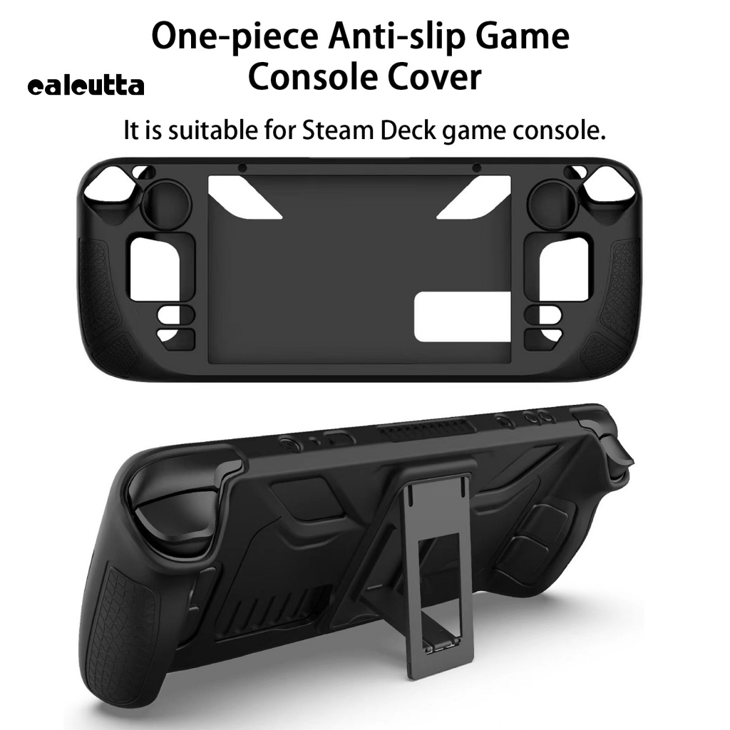 Vỏ Bọc Máy Chơi Game Cầm Tay Bằng Silicon Chống Trầy Chống Trượt Có Giá Đỡ Có Thể Gập Lại