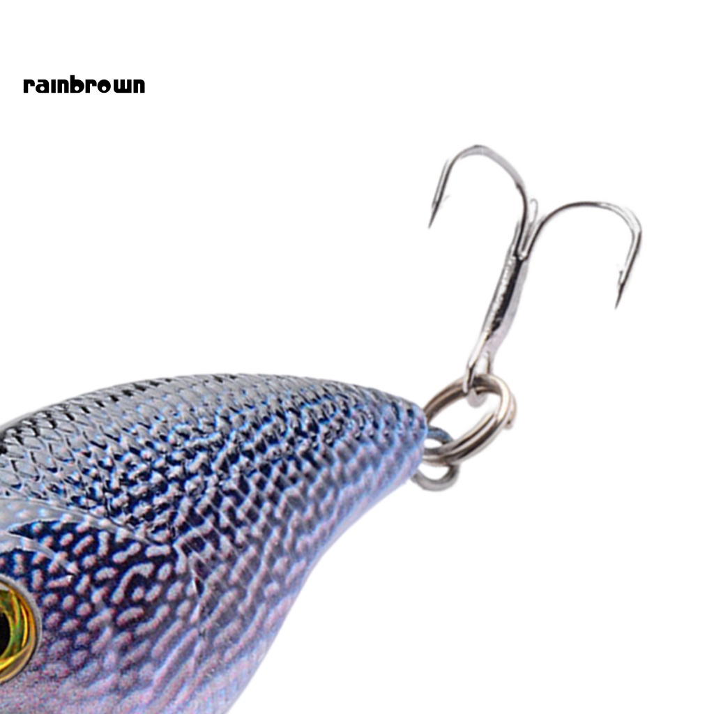 &lt; Rainbrown &gt; Mồi Câu Cá 6.5g Màu Sắc Tươi Sáng Trọng Lượng Nhẹ Tự Nhiên Bền Bỉ Có Thể Di Chuyển Phong Cách Bơi Lội