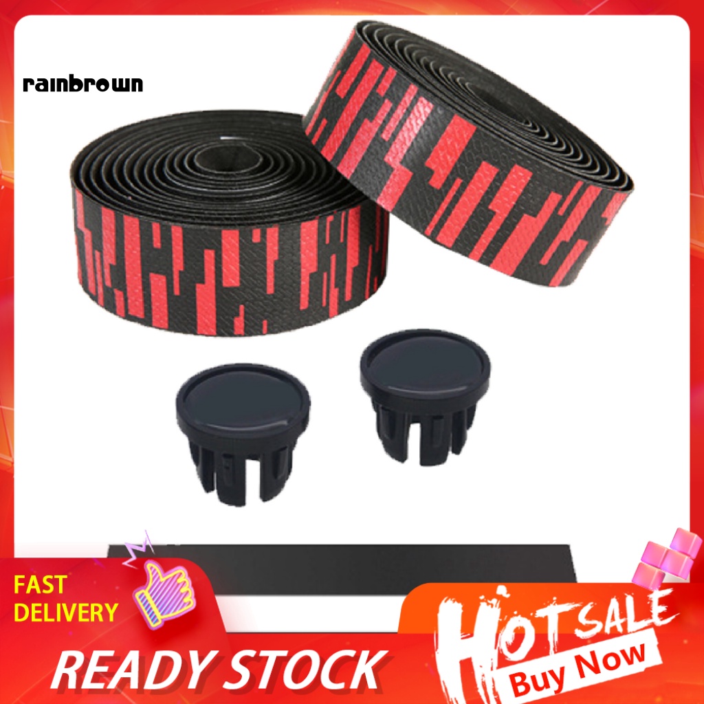 Bộ 2 Dây Đai Giả Da Gắn Tay Lái Xe Đạp Chống Trượt