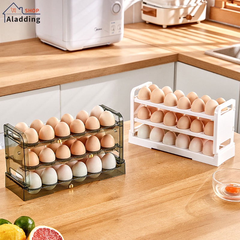 Hộp Đựng Trứng Aladdin Có Thể Lật Tự Động Tiện Dụng