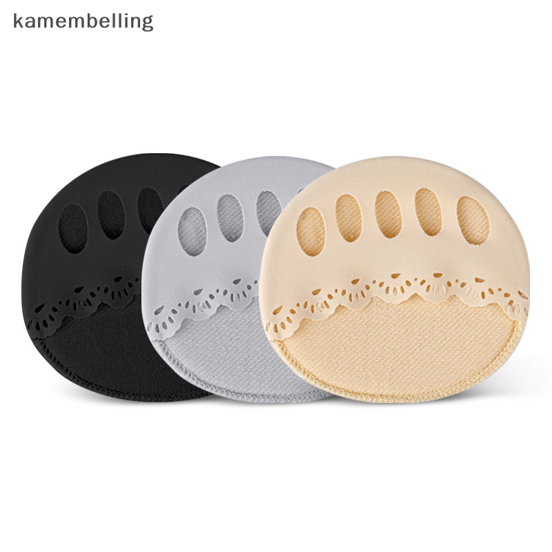 1 Cặp Đệm Ngón Chân Mềm Mại Phối Ren Rỗng Thoáng Khí Chống Mài Mòn