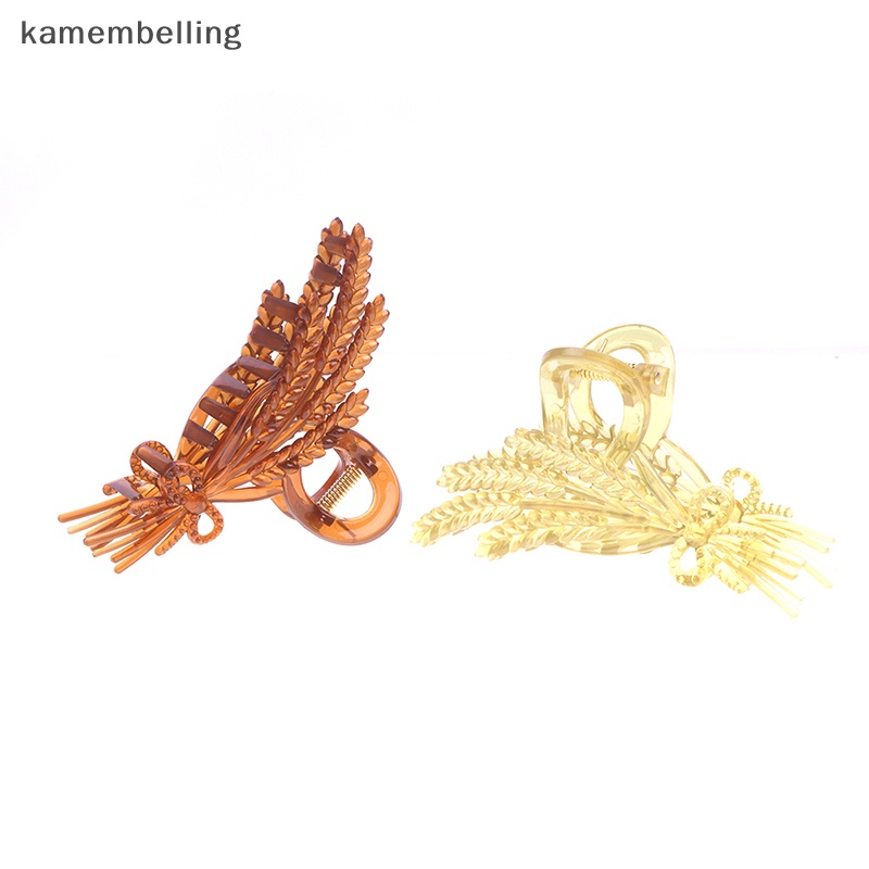 Kamembelling Kẹp Tóc Hình Cá Mập Bằng Acrylic Màu Thạch Dành Cho Nữ