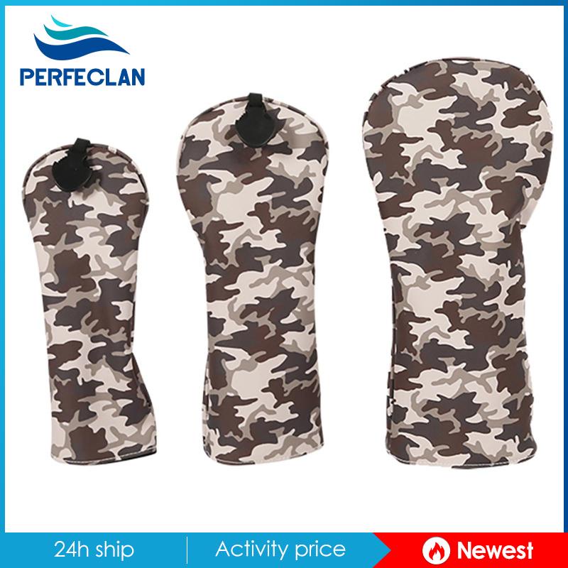 Set 4 Vỏ Bọc Đầu Gậy Đánh Golf Bằng Da Cho Nữ