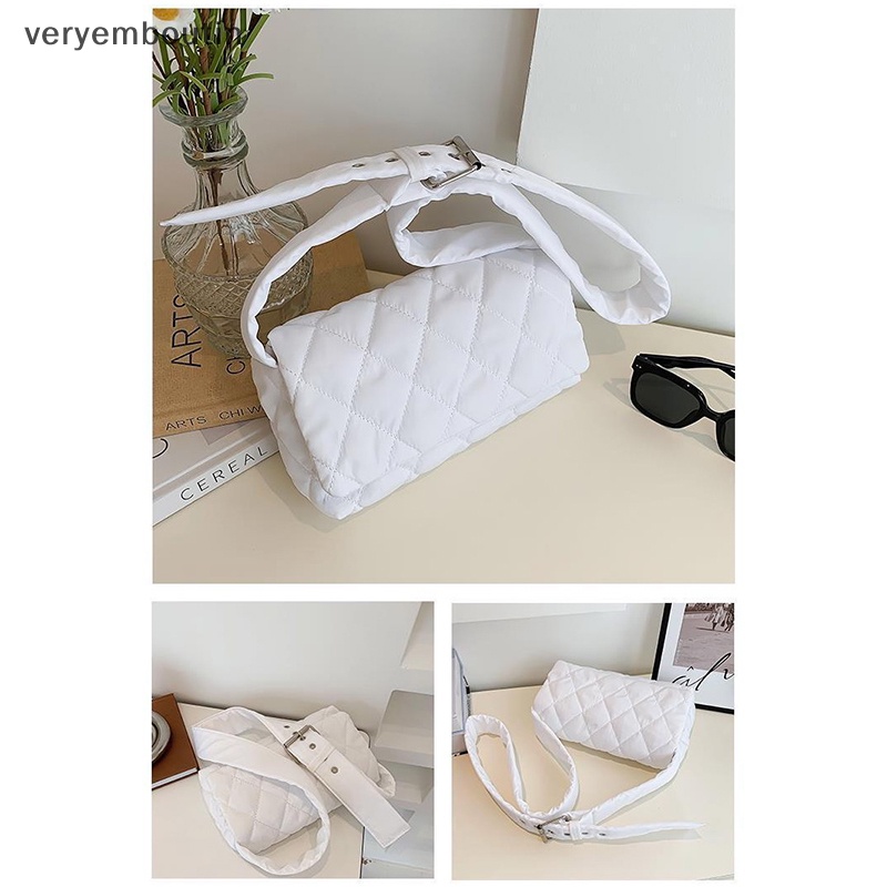 Túi Xách Đeo Vai Bằng Nylon Cotton Sáng Bóng Sức Chứa Lớn Cho Nữ