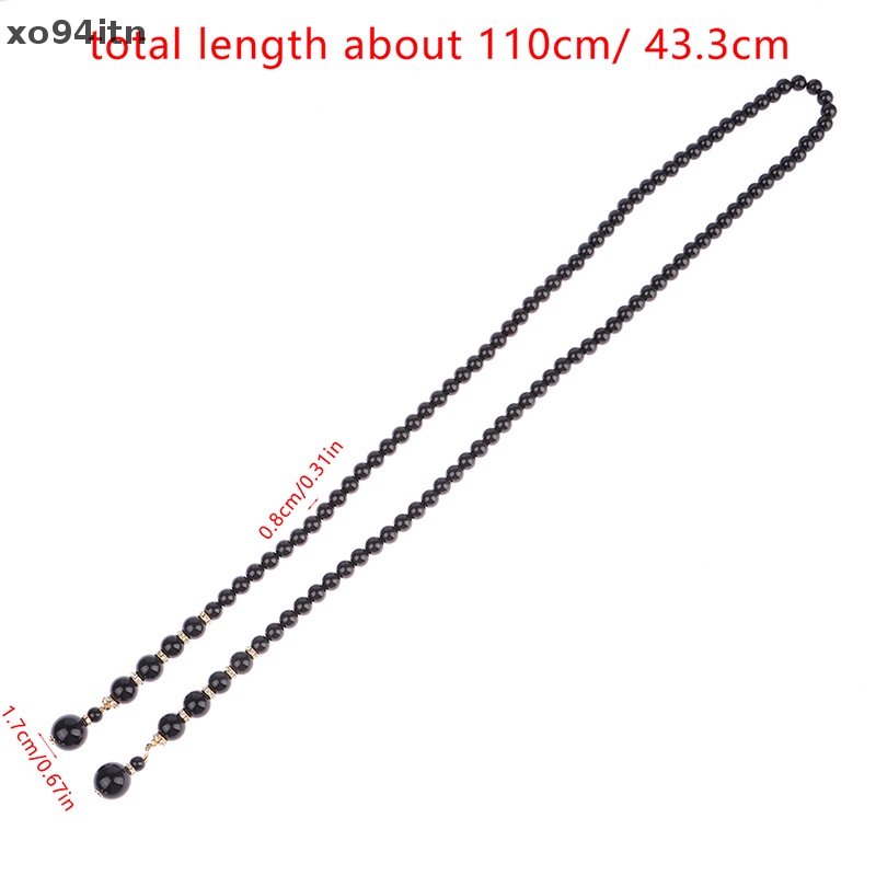 Thắt Lưng Dây Xích Kim Loại Đính Ngọc Trai Thanh Lịch Cho Nữ