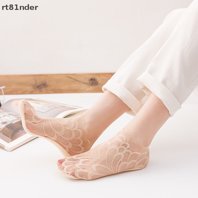 1 Đôi Tất Lưới Chống Trượt Thoáng Khí Cho Nữ