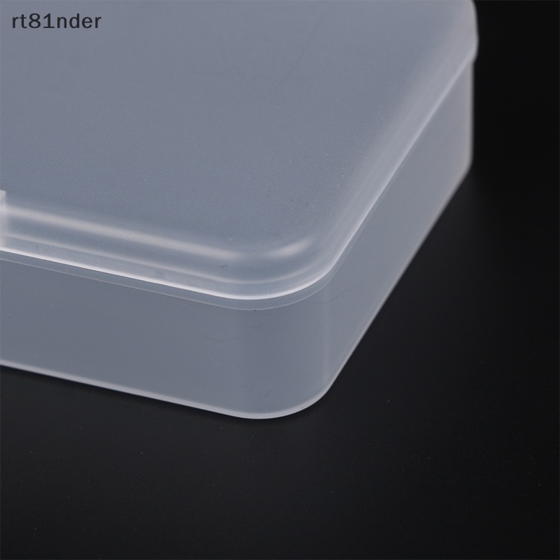 Rt Hộp Nhựa Mini Đựng Đồ Trang Điểm / Móng Tay Giả Tiện Dụng