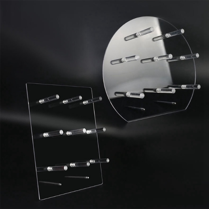 Bộ 2 Giá Đỡ Trưng Bày Bánh Donut Bằng Acrylic Trang Trí Tiệc Cưới / Tiệc Tùng / Nhà Tắm