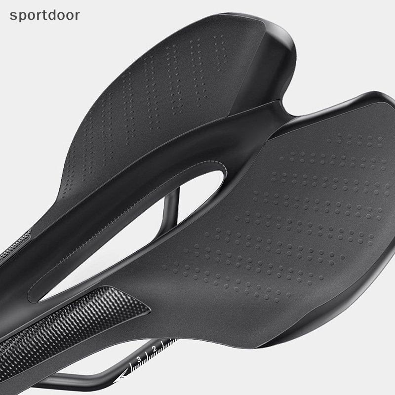 Yên Xe Đạp Leo Núi Bằng PU Mềm Mại Thoáng Khí Kèm Đèn Đuôi Cảnh Báo USB Tiện Dụng