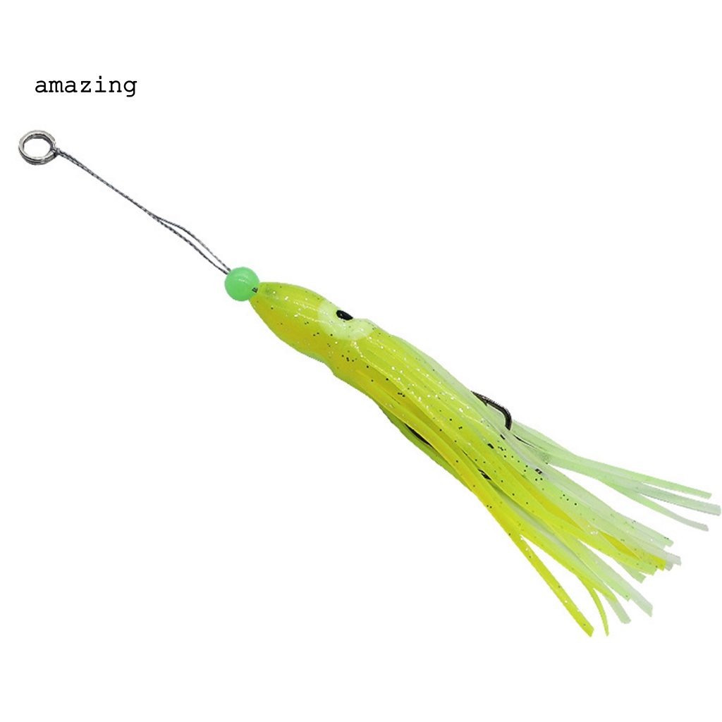 Mồi Giả Câu Cá Silicone Hình Bạch Tuộc 16cm / 8g