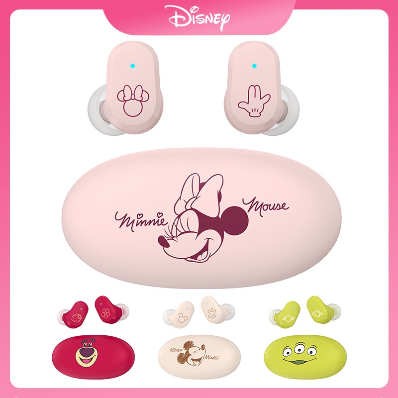 Tai Nghe Nhét Tai Bluetooth Không Dây Chống Nước Giảm Tiếng Ồn Chất Lượng Cao Phong Cách Disney