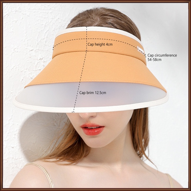 Mũ Chống Nắng Vành Rộng Thấm Hút Mồ Hôi Thoáng Khí Kèm Dây Đeo Tùy Chỉnh Thời Trang Mùa Hè Cho Nữ
