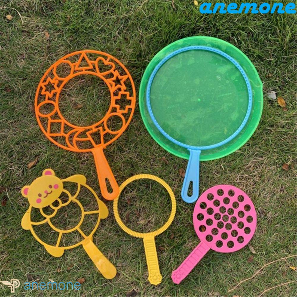 Set 6 Đồ Chơi Thổi Bong Bóng Hình Gấu Hoạt Hình Dành Cho Trẻ Em Chơi Ngoài Trời