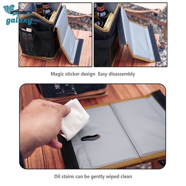 Galaxy Túi Đựng Lọ Gia Vị Chống Thấm Nước Chống Mòn Tiện Dụng