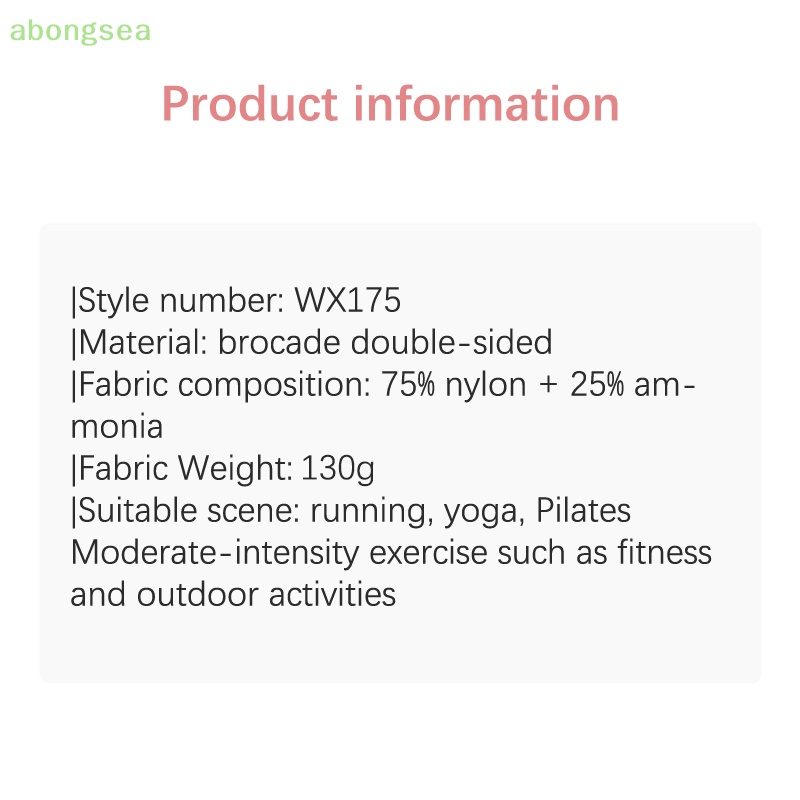 Abongsea Áo Ngực Thể Thao Cổ Cao Kèm Áo Ngực Thể Thao Chất Lượng Cao Thời Trang Cho Nữ