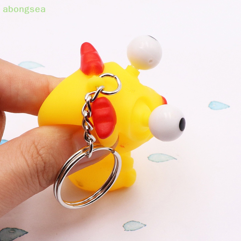 Móc Khóa Hình Thú Squishy Dễ Thương