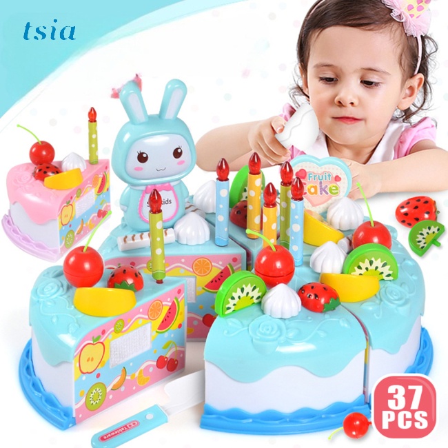 Bộ 37 Món Đồ Chơi Cắt Bánh Sinh Nhật Cho Bé