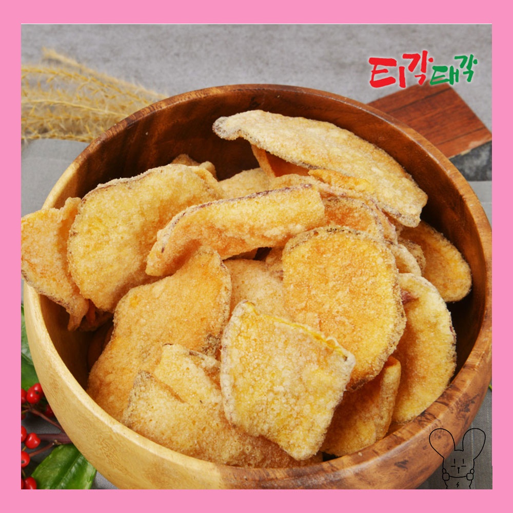 Korean natural crispy&tasty Sweet potato Chips 60g