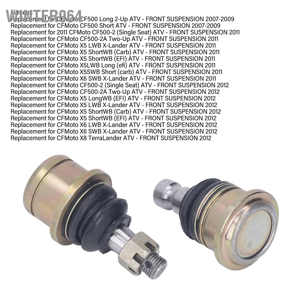 Winter064 1 cặp khớp bi trên và dưới thay thế hạng nặng 9010 050700 cho CFMoto