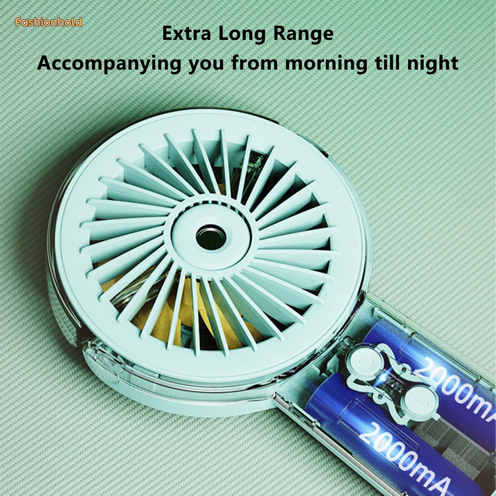 Quạt Phun Sương Cầm Tay Làm Mát Tiếng Ồn Thấp Cho Văn