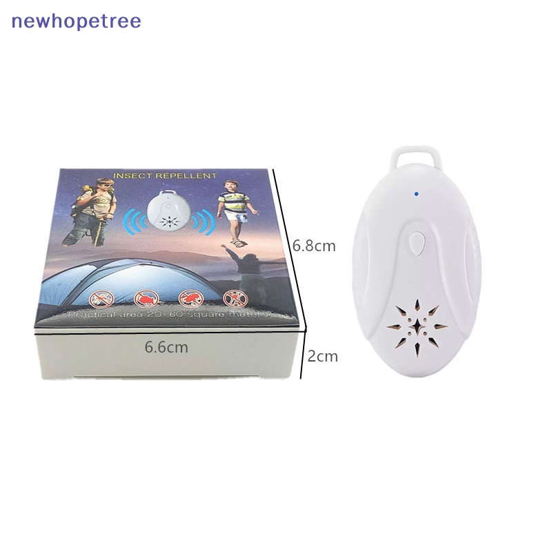 Thiết Bị Xua Đuổi Muỗi Sử Dụng Sóng Siêu Âm Sạc USB Không Độc Hại