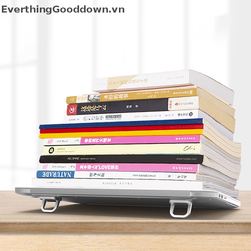 Everthinggooddown Set 2 Giá Đỡ Laptop / Bàn Phím Máy Tính Bằng Hợp Kim Kẽm
