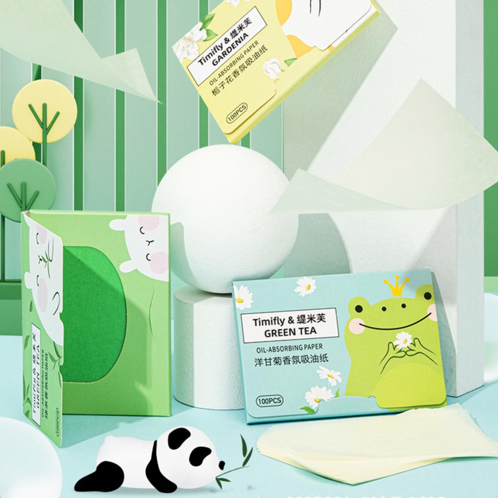 Set 100 Giấy Thấm Dầu Cho Da Mặt Tiện Dụng