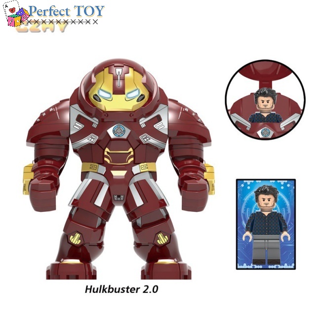 Mô Hình Lego Nhân Vật Siêu Anh Hùng Hulkbuster 44