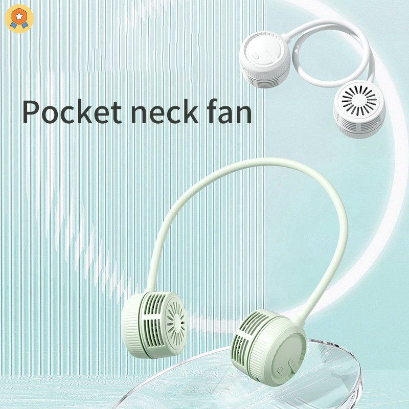 Quạt Mini Đeo Cổ Yên Tĩnh Sạc USB Yên Tĩnh HYJP2
