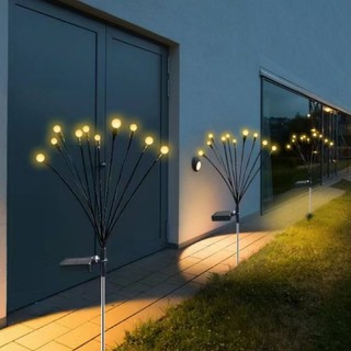 Jjt hellojimmysolar đèn led trang trí sân vườn ngoài trời hình ngọn lửa