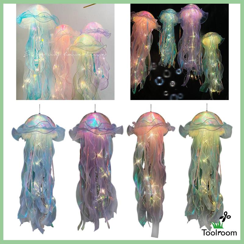 [Toolroom] Đèn Lồng Sứa Biển DIY Cho Phòng Ngủ Màu Xanh Dương