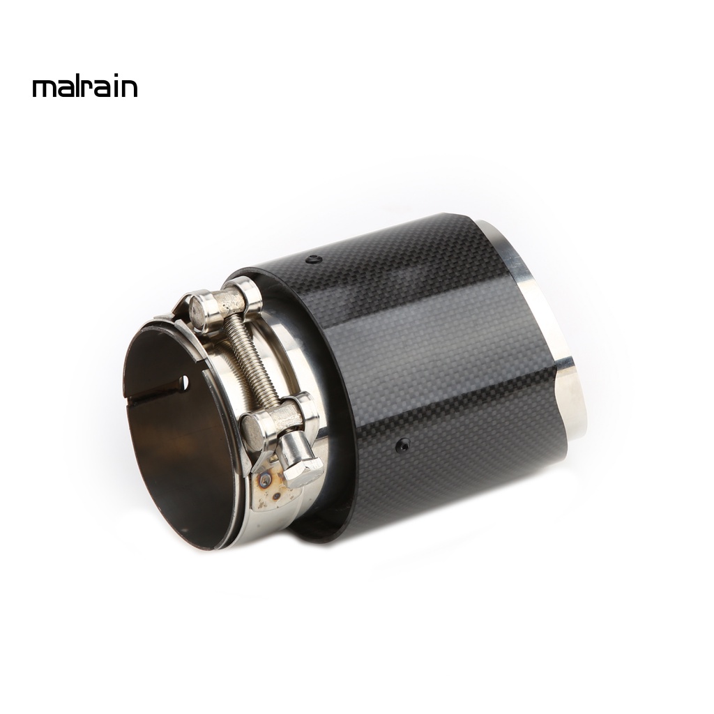 Ống Xả Khí Bằng Sợi Carbon 75mm Thay Thế Chuyên Dụng Cho Xe Hơi