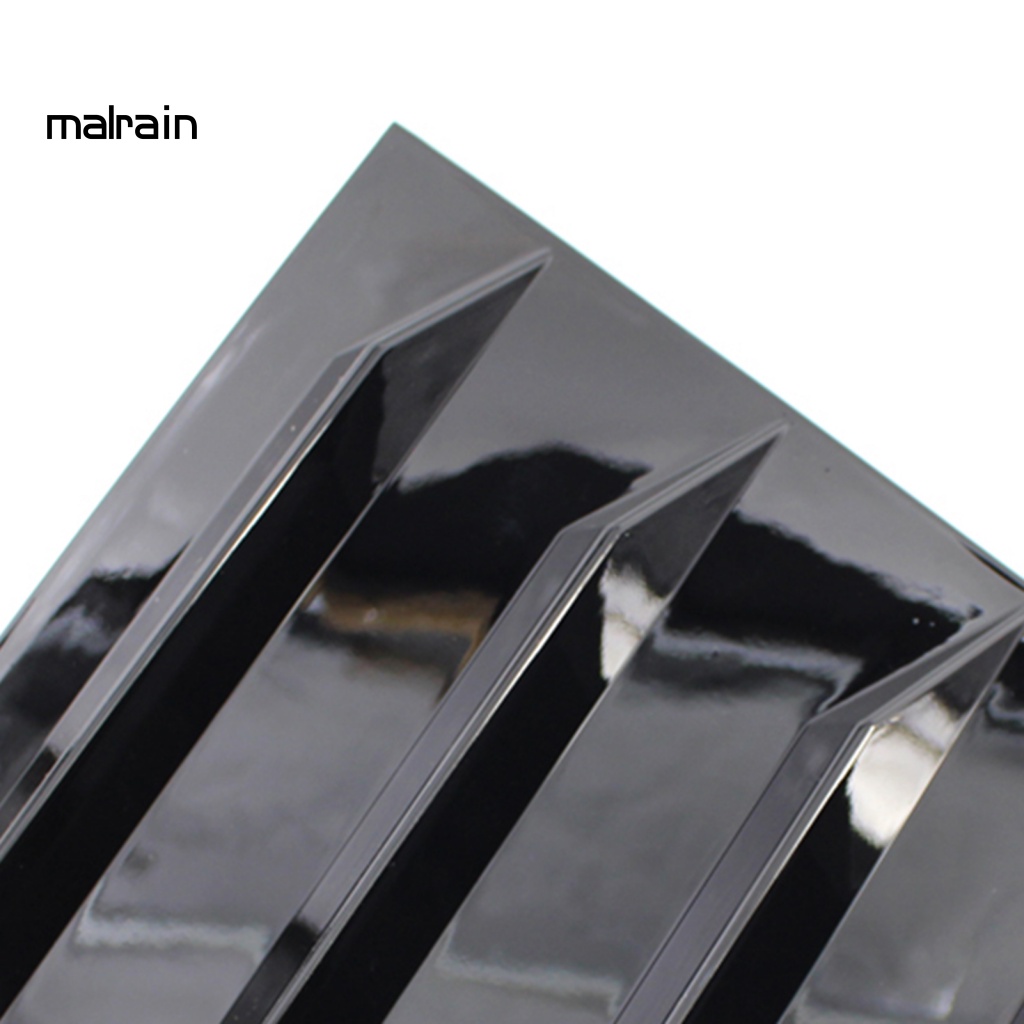 Set 2 Tấm Chắn Cửa Sổ Phía Sau Màu Đen Bóng Cho VW Golf 6 2010-2014