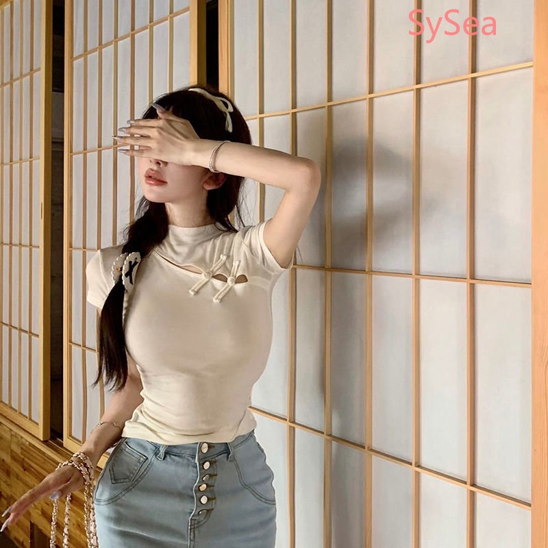 Áo Kiểu Dáng Ôm Thiết Kế Độc Đáo Quyến Rũ Cho Nữ