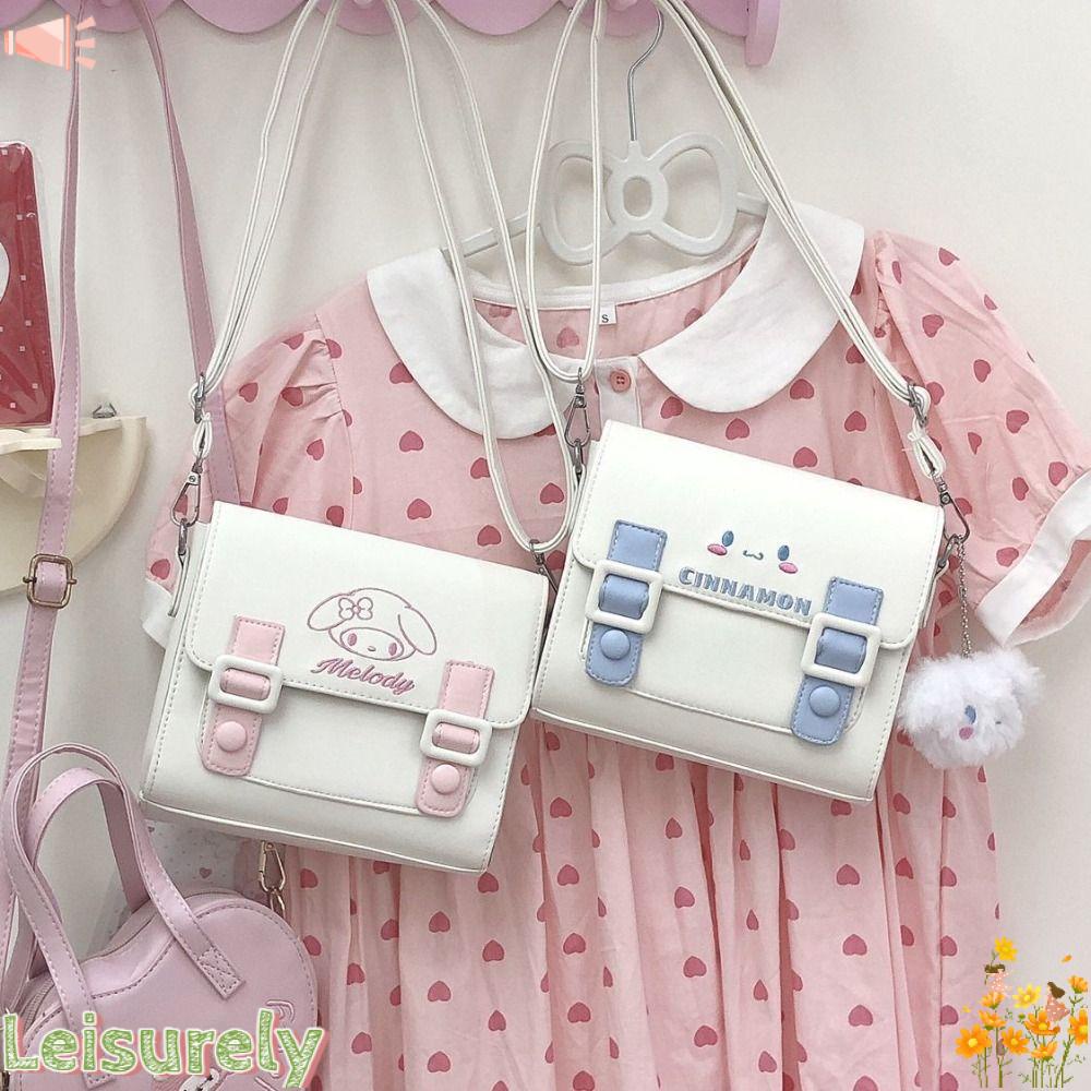 Túi Xách Da Pu In Họa Tiết Hoạt Hình Dễ Thương