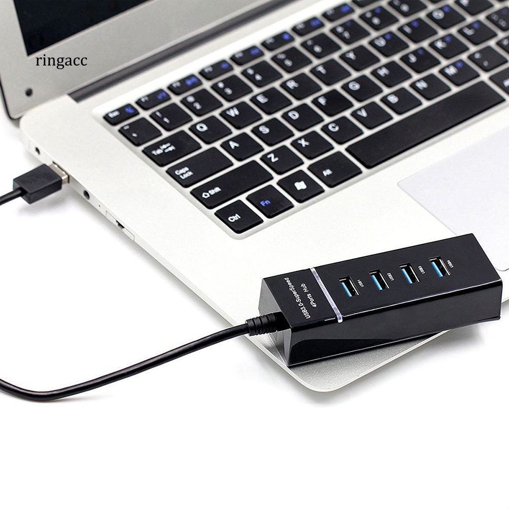 Bộ Chia 4 Cổng USB 3.0 Tốc Độ Cao Cho Máy Tính