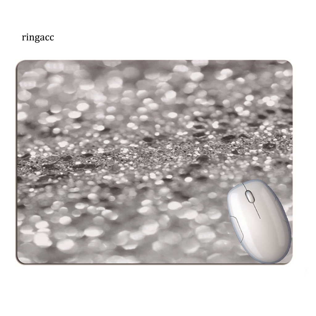 Tấm Lót Chuột RGA Bằng Thủy Tinh Mềm Chống Trượt Kết Cấu Mịn Màng Dành Cho Văn Phòng