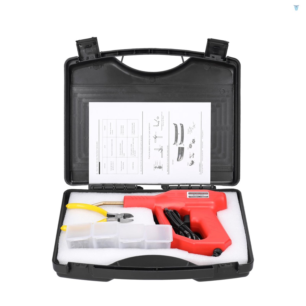 Bộ Máy Hàn Cầm Tay 50W Bằng Nhựa Kèm 4 Hộp Ghim Bấm