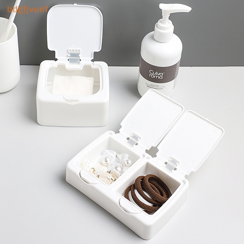 Hộp Đựng Tăm Bông / Bông Ngoáy Tai Thiết Kế Đơn Giản Tiện Dụng