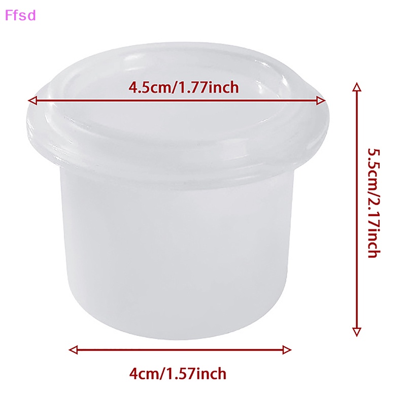 {Ffsd} Hộp Làm Đá Viên Dạng Nhấn Hình Tròn Có Nắp Đế Mềm Nhỏ