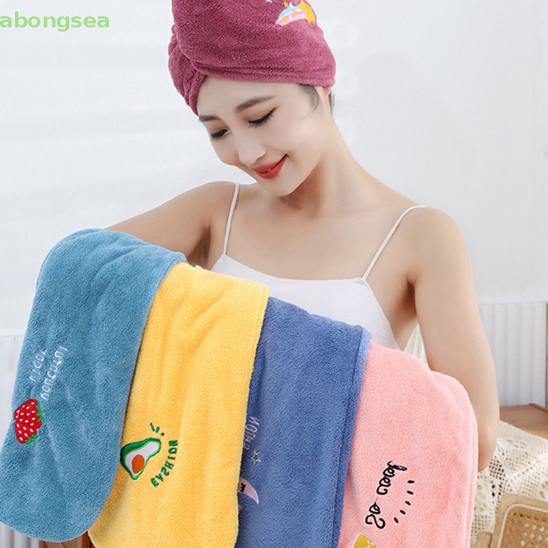 Mũ Trùm Đầu Khi Tắm Chất Liệu Microfiber Mềm Mại Cho Nữ