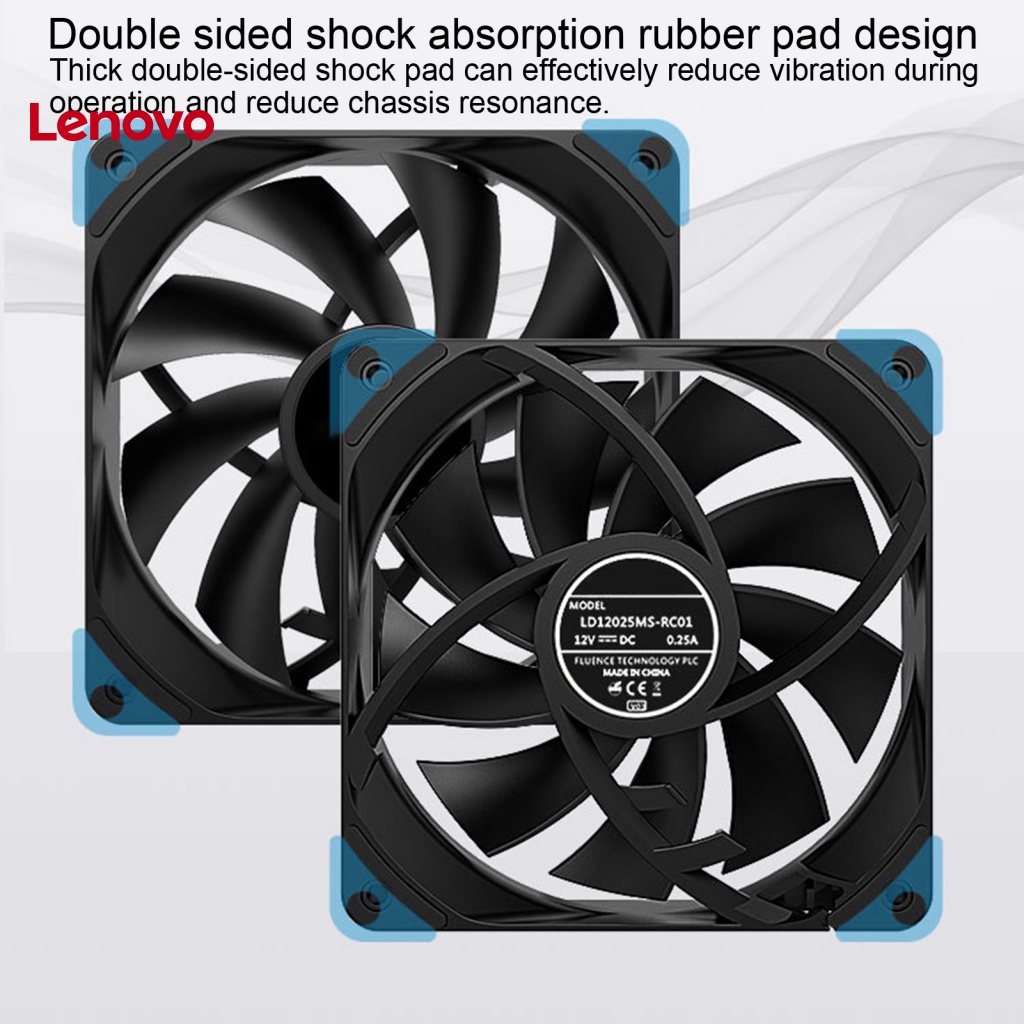 Quạt Tản Nhiệt 12cm PWM 4Pin 1800RPM 9 Cánh Ít Ồn Tiện Dụng Cho Máy Tính Văn Phòng